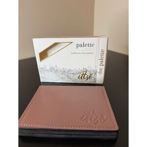 Ittse The Palette Magnetic Vegan Leather Makeup Case with 4 Eyeshadows Mauve